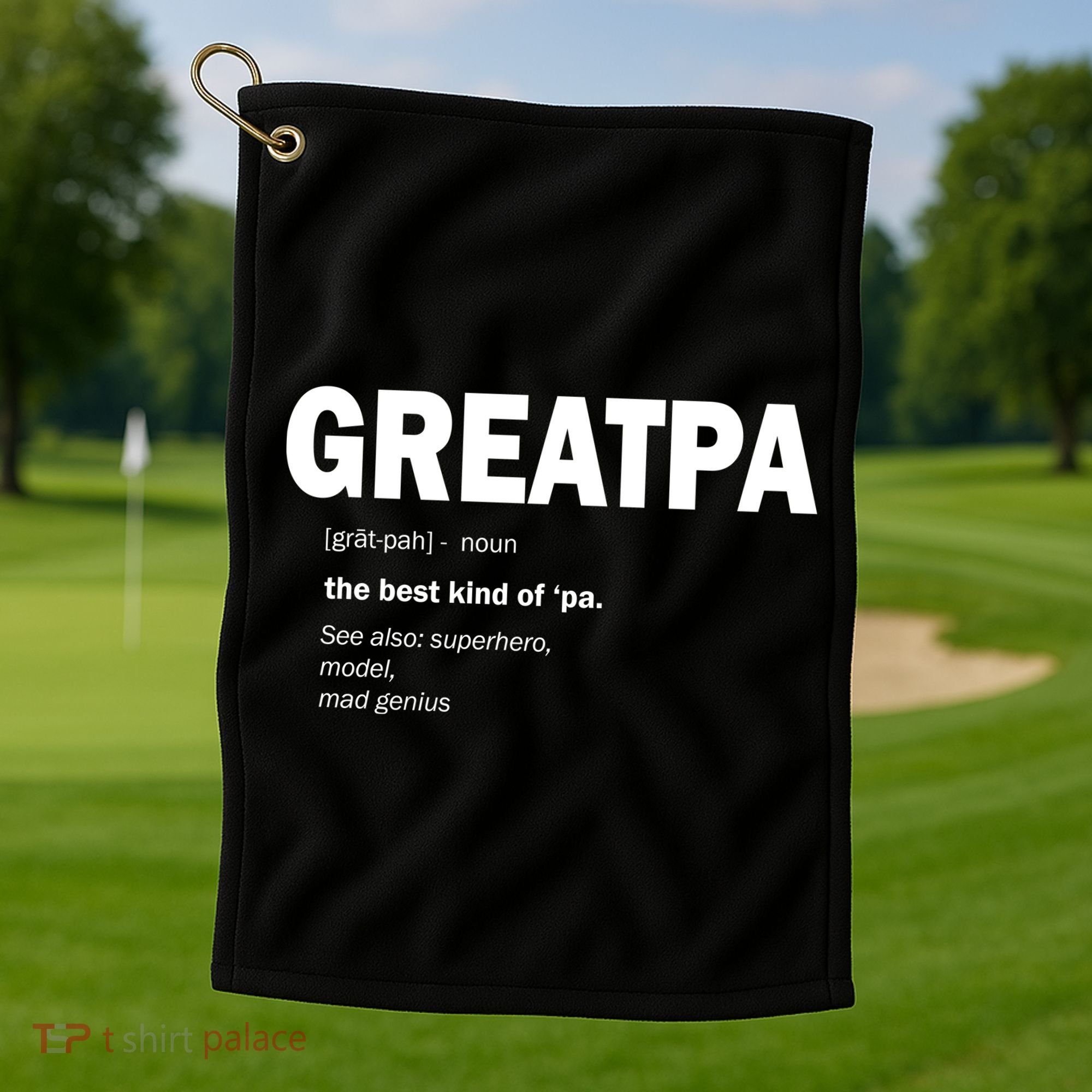 Greatpa The Best Kind Of Pa Golf Towel