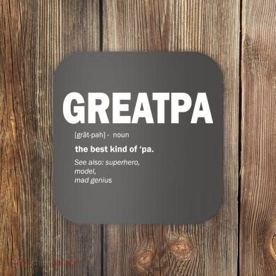 Greatpa The Best Kind Of Pa Coaster
