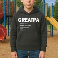 Greatpa The Best Kind Of Pa Kids Hoodie thumb 2
