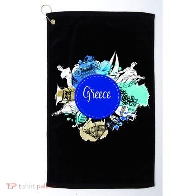 Greece Golf Towel
