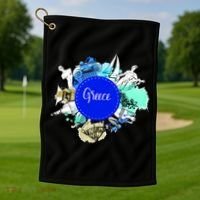 Greece Golf Towel thumb 1
