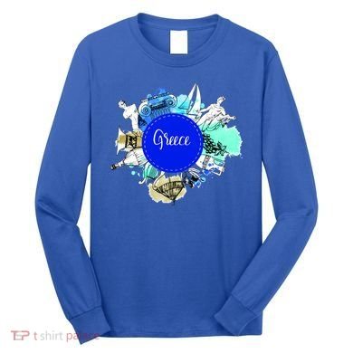 Greece Long Sleeve Shirt