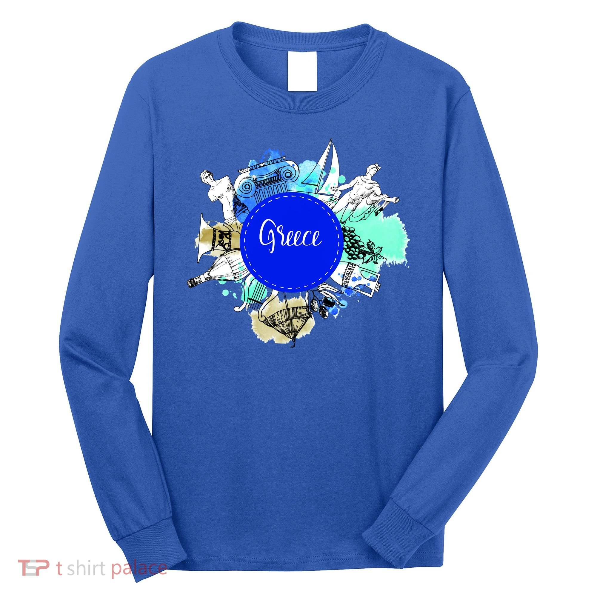 Greece Long Sleeve Shirt