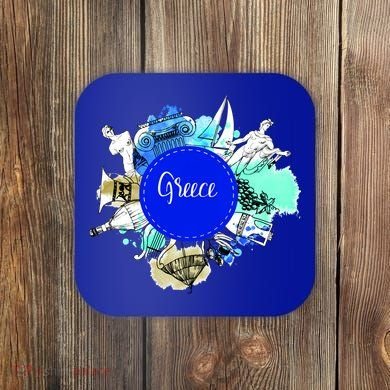Greece Coaster
