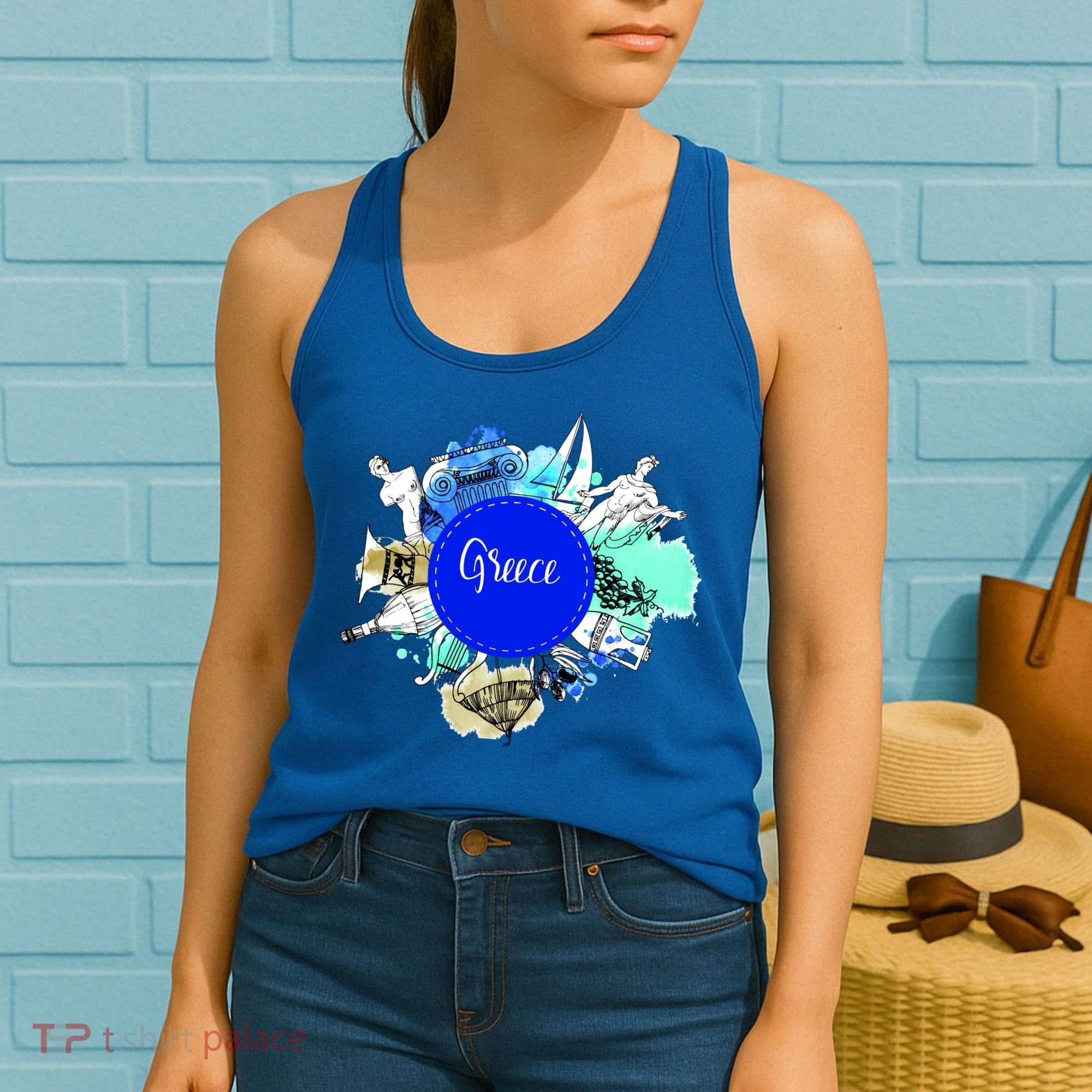 Greece Women's Tank Top