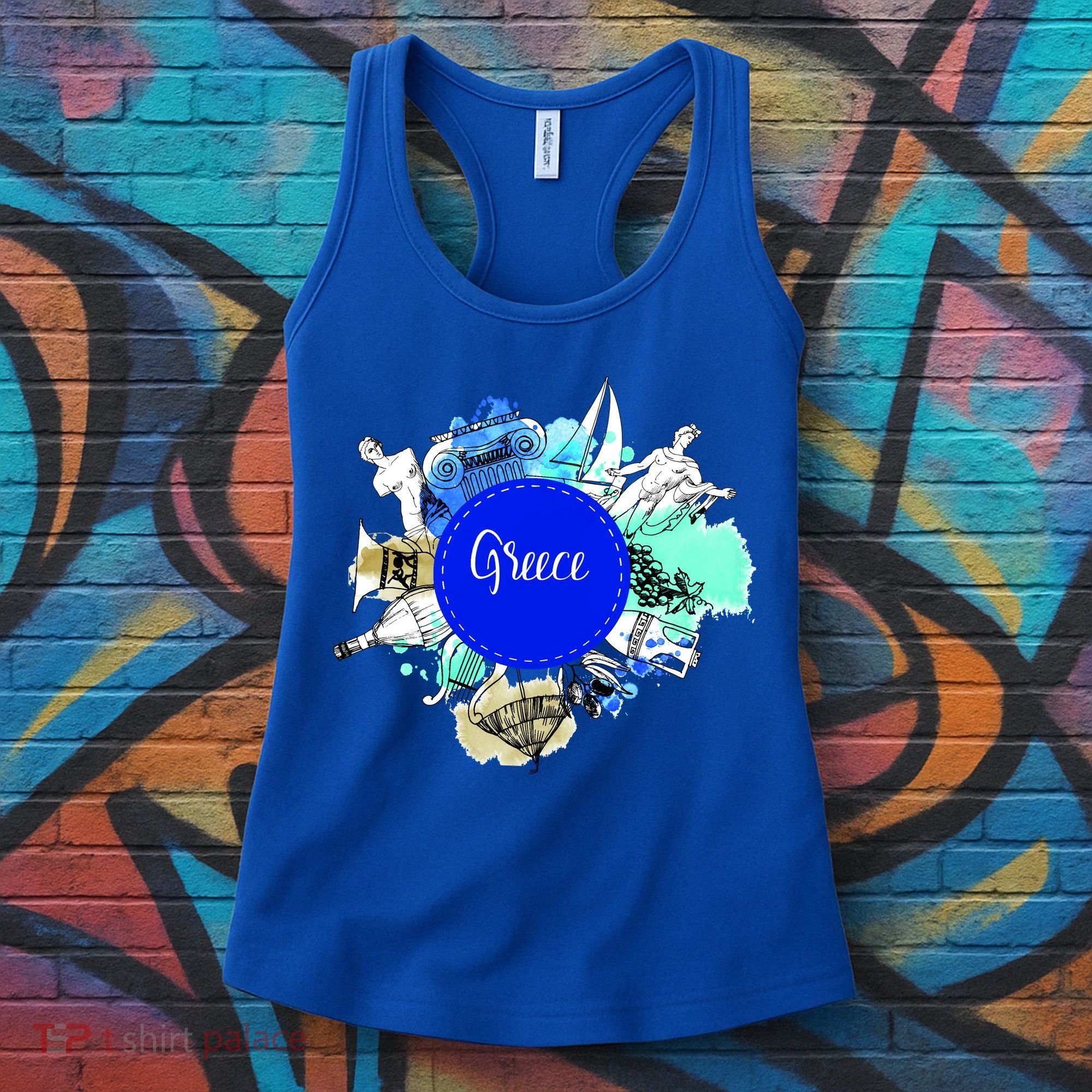 Greece Women's Tank Top
