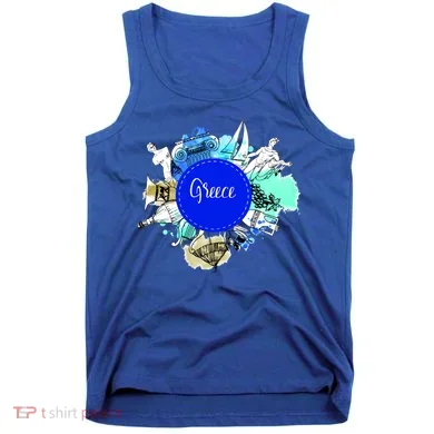 Greece Tank Top
