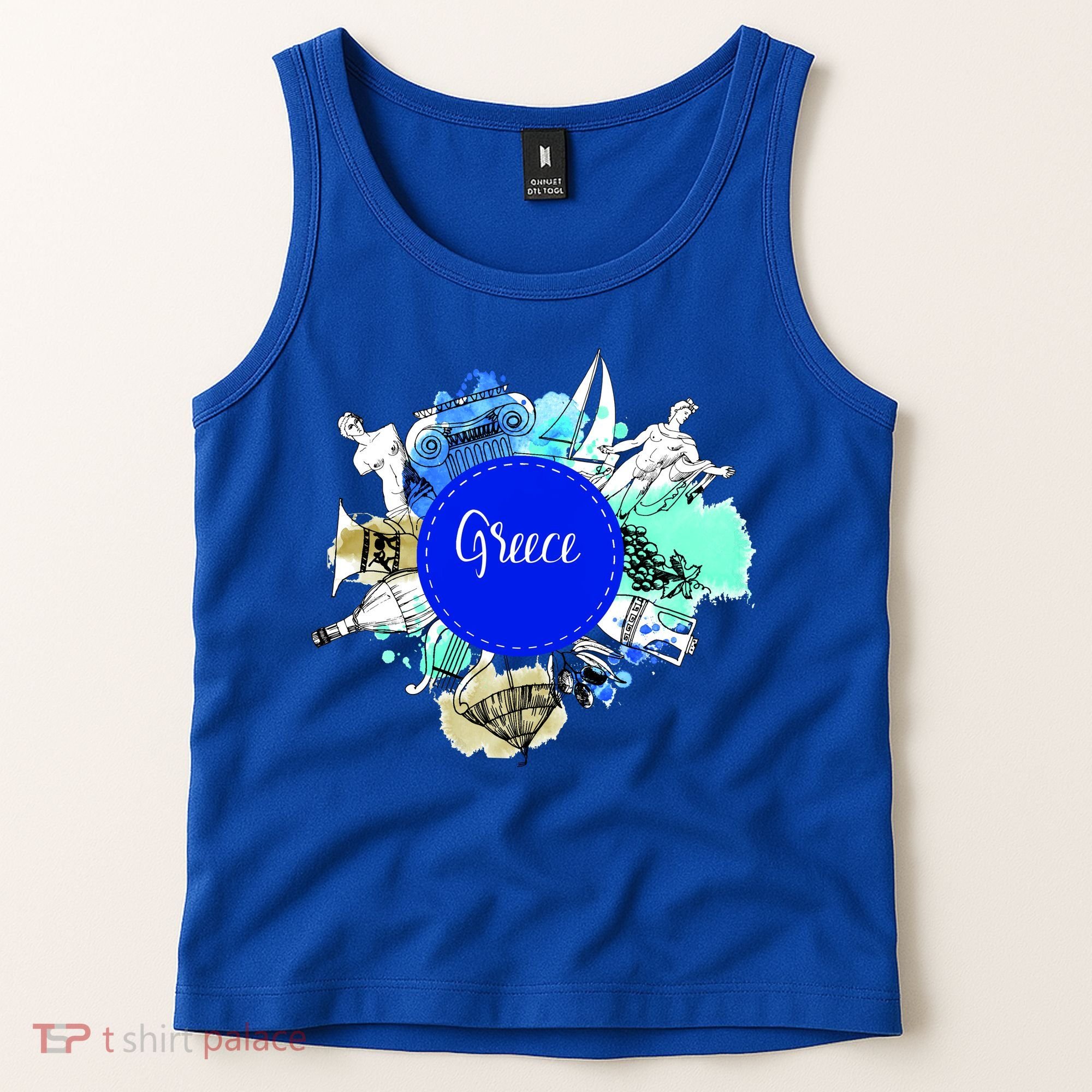 Greece Tank Top