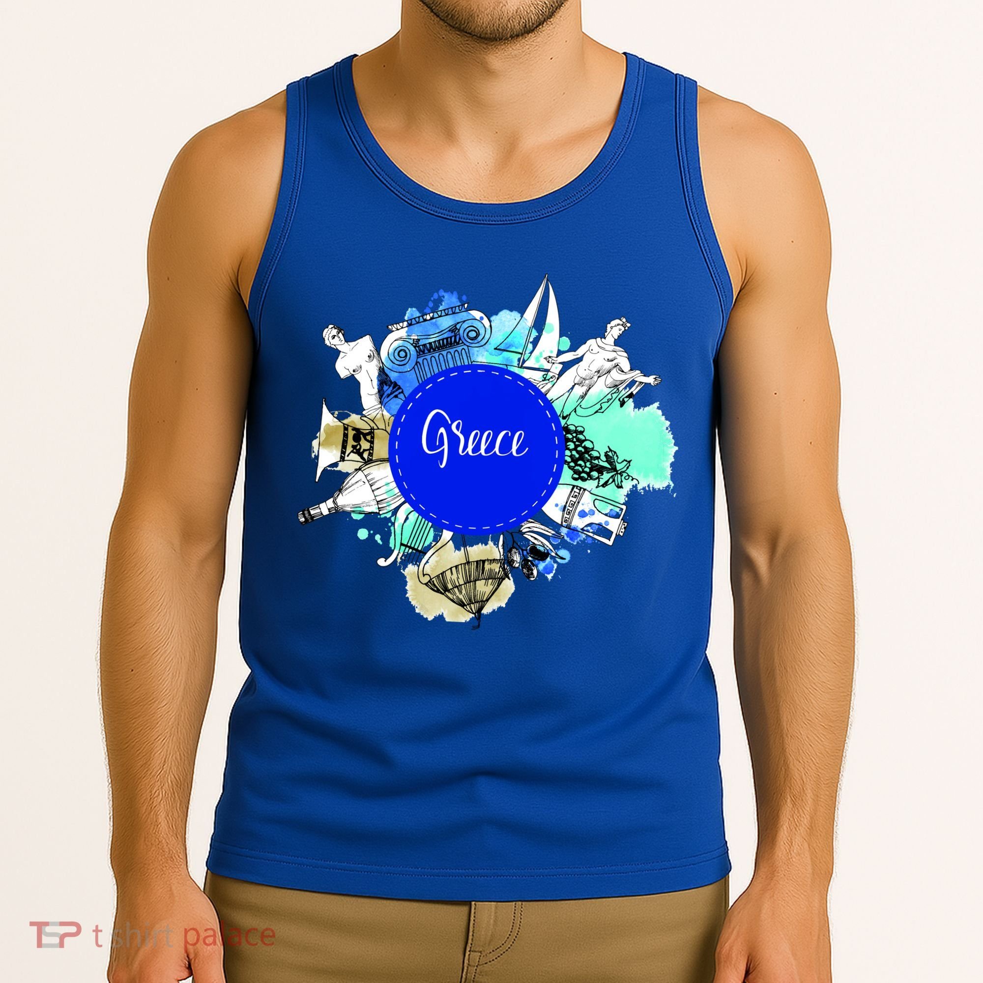 Greece Tank Top