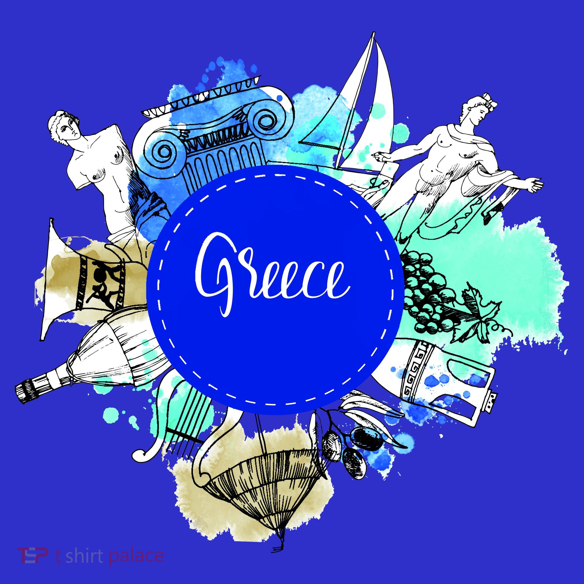 Greece Toddler T-Shirt