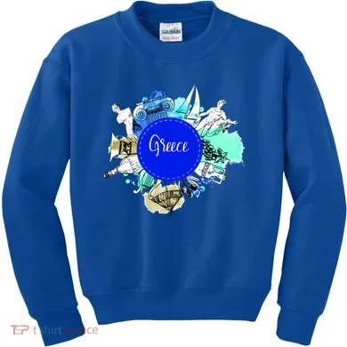 Greece Kids Sweatshirt