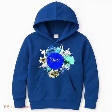 Greece Kids Hoodie