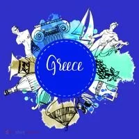 Greece Kids Hoodie thumb 5