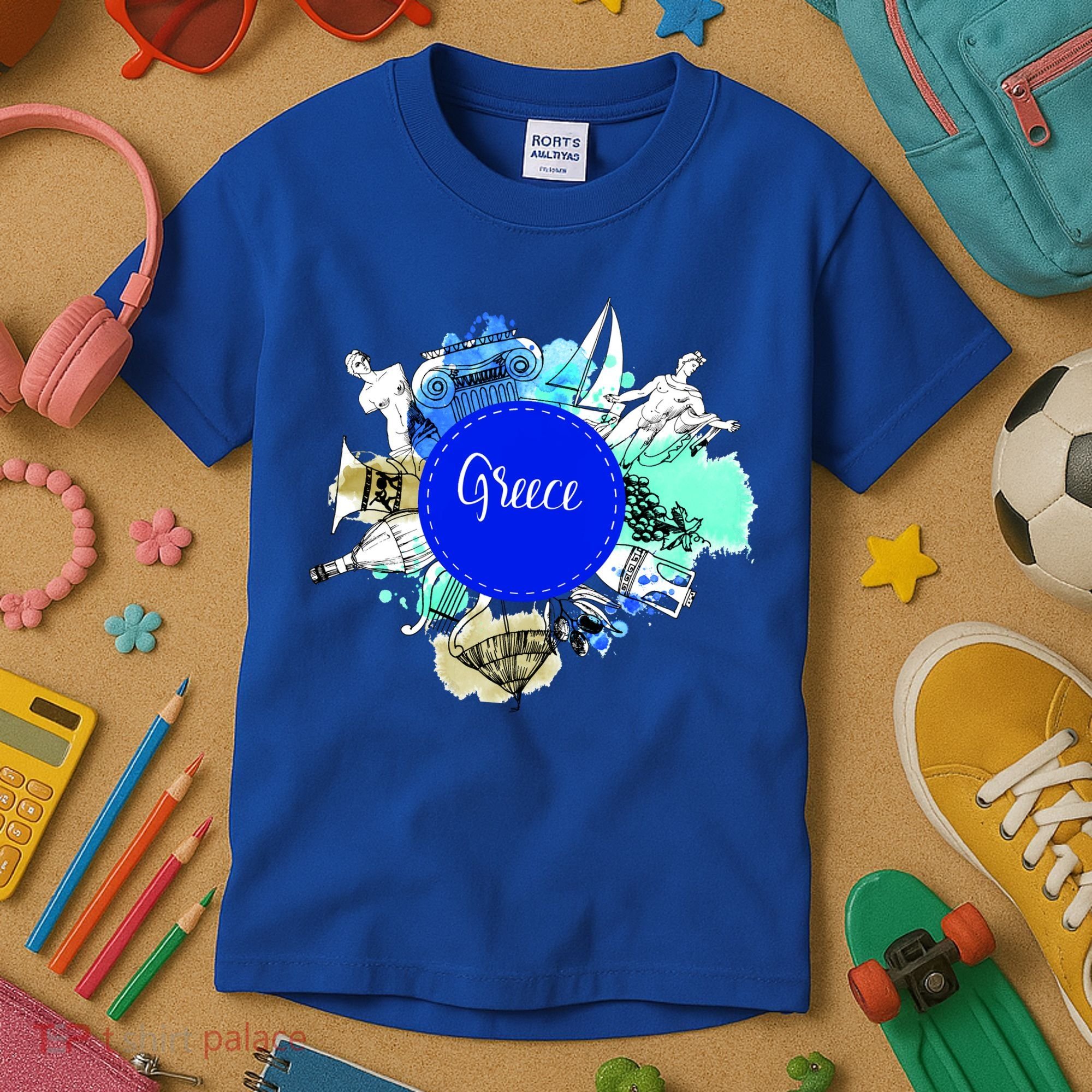 Greece Kids T-Shirt