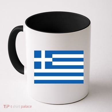 Greece Flag Coffee Mug