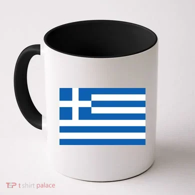 Greece Flag Coffee Mug