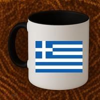 Greece Flag Coffee Mug thumb 2