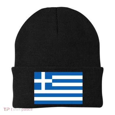 Greece Flag Beanie