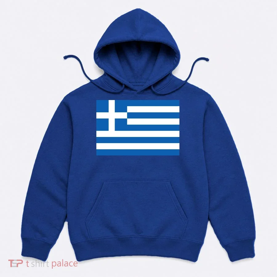 Greece Flag Hoodie