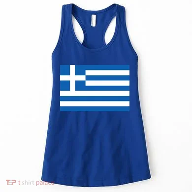 Greece Flag Women's Tank Top