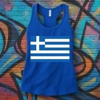 Greece Flag Women's Tank Top thumb 3