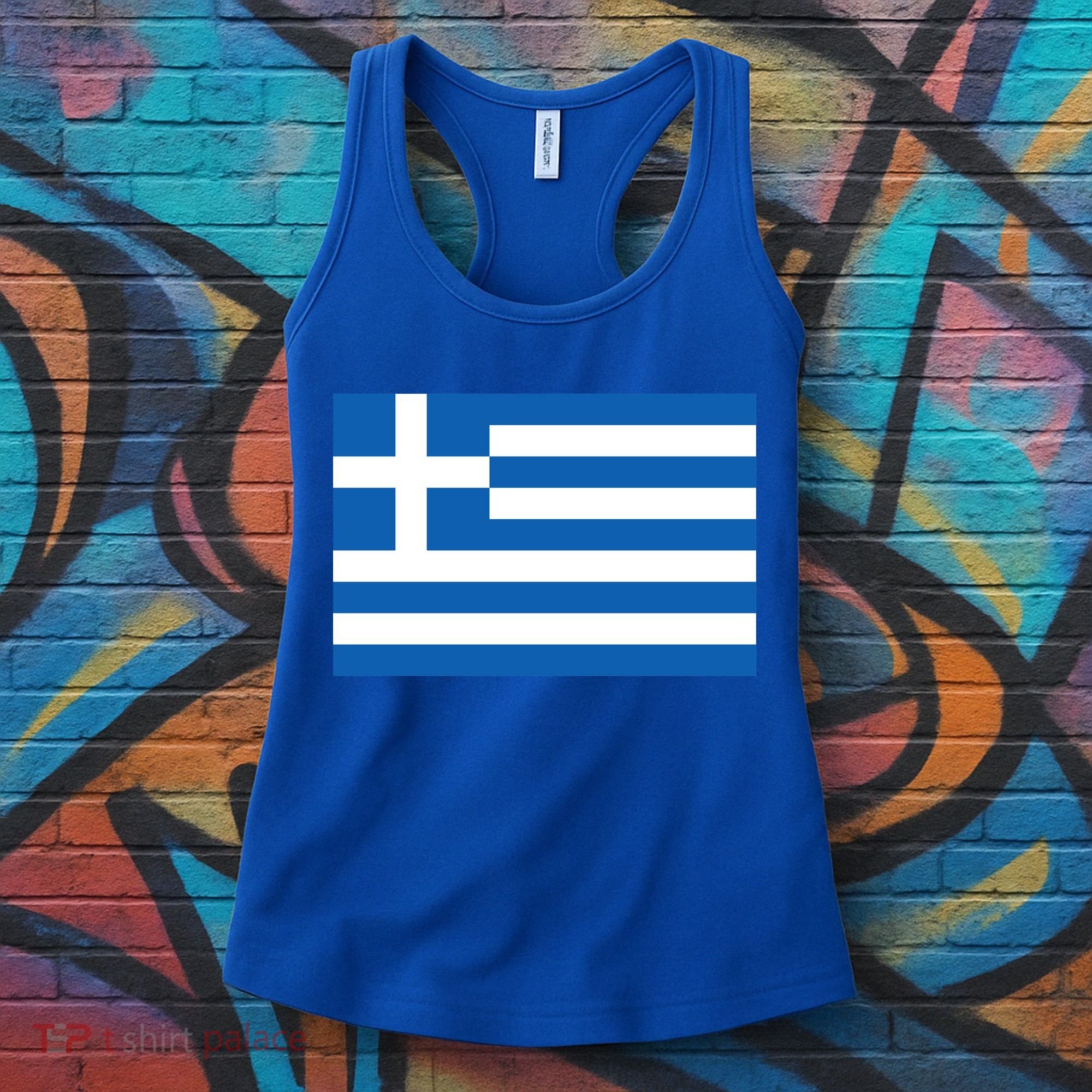 Greece Flag Women's Tank Top