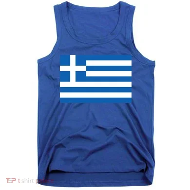 Greece Flag Tank Top