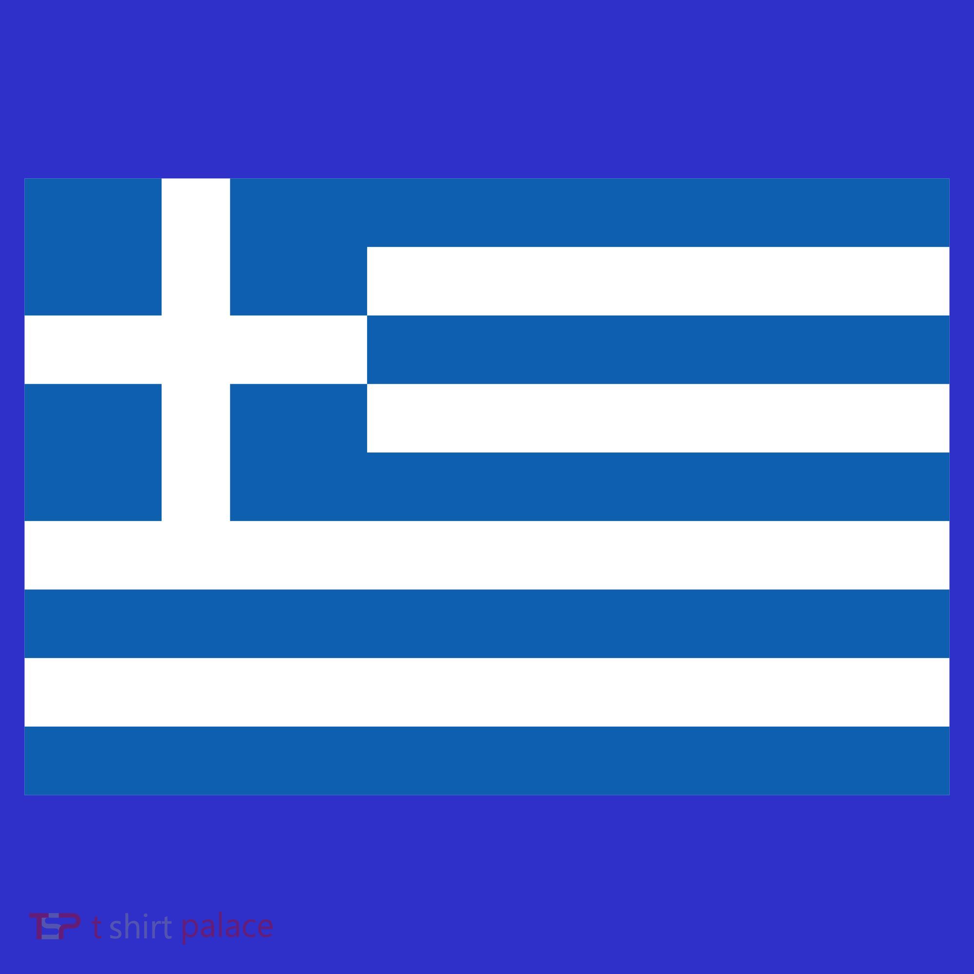 Greece Flag Tank Top