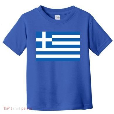 Greece Flag Toddler T-Shirt