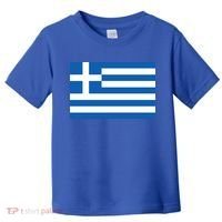 Greece Flag Toddler T-Shirt thumb 0