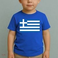 Greece Flag Toddler T-Shirt thumb 2