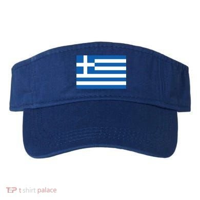 Greece Flag Visor