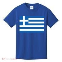Greece Flag Kids T-Shirt thumb 0