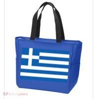 Greece Flag Tote Bag thumb 3