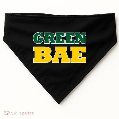 Green Bae Green Bay, Wisconsin USA-Made Doggie Bandana
