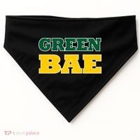 Green Bae Green Bay, Wisconsin USA-Made Doggie Bandana thumb 0