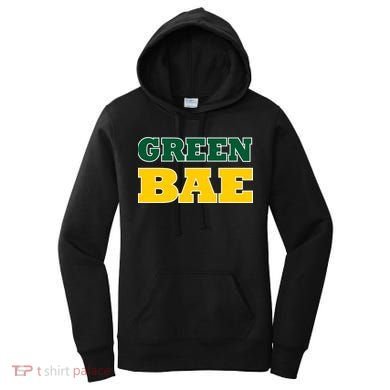 Green Bae Green Bay, Wisconsin Women's Hoodie
