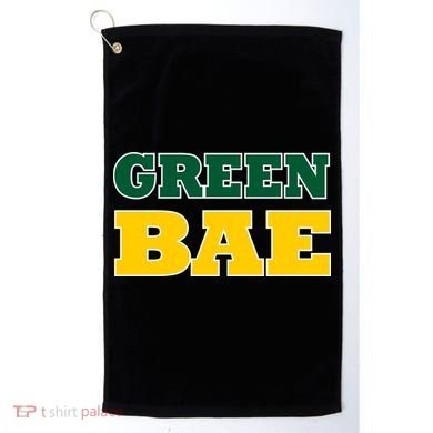 Green Bae Green Bay, Wisconsin Golf Towel
