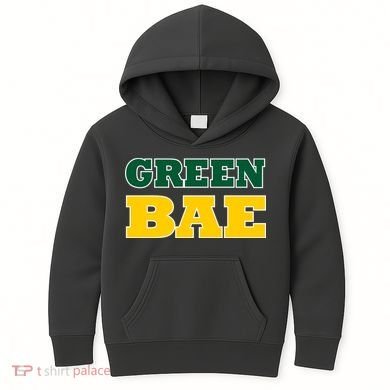 Green Bae Green Bay, Wisconsin Kids Hoodie