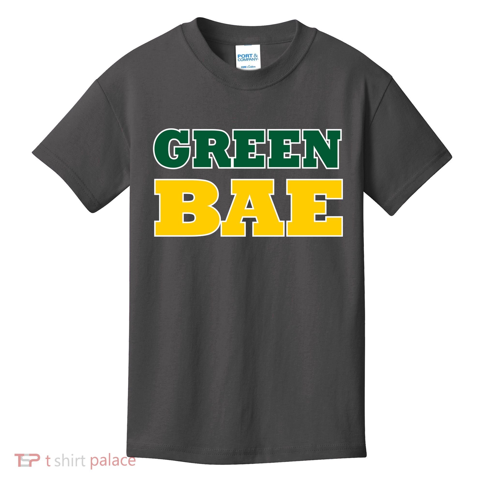 Green Bae Green Bay, Wisconsin Kids T-Shirt