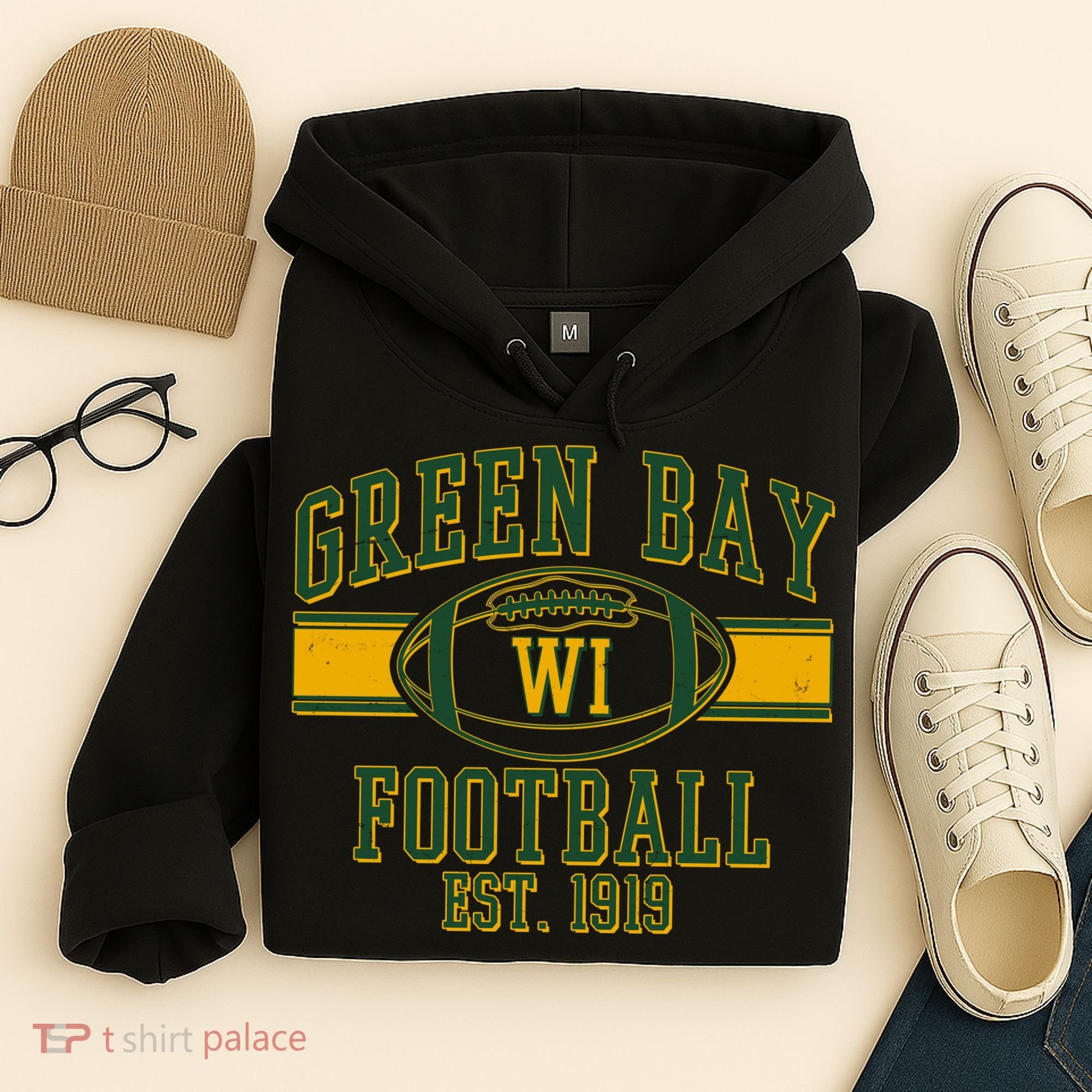 Green Bay Football EST 1919 Hoodie