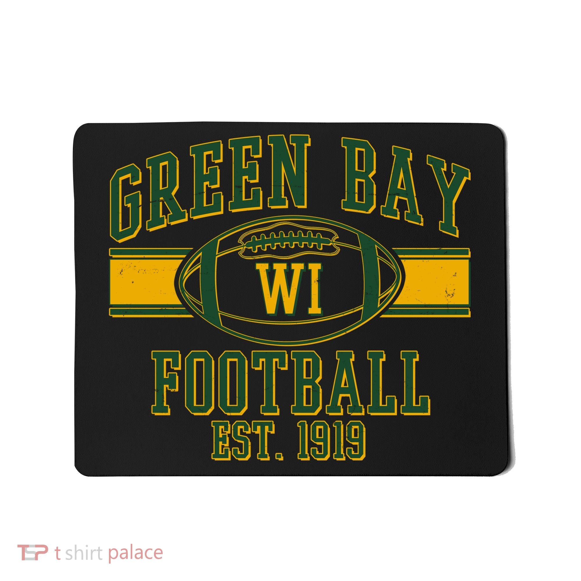 Green Bay Football EST 1919 Mousepad