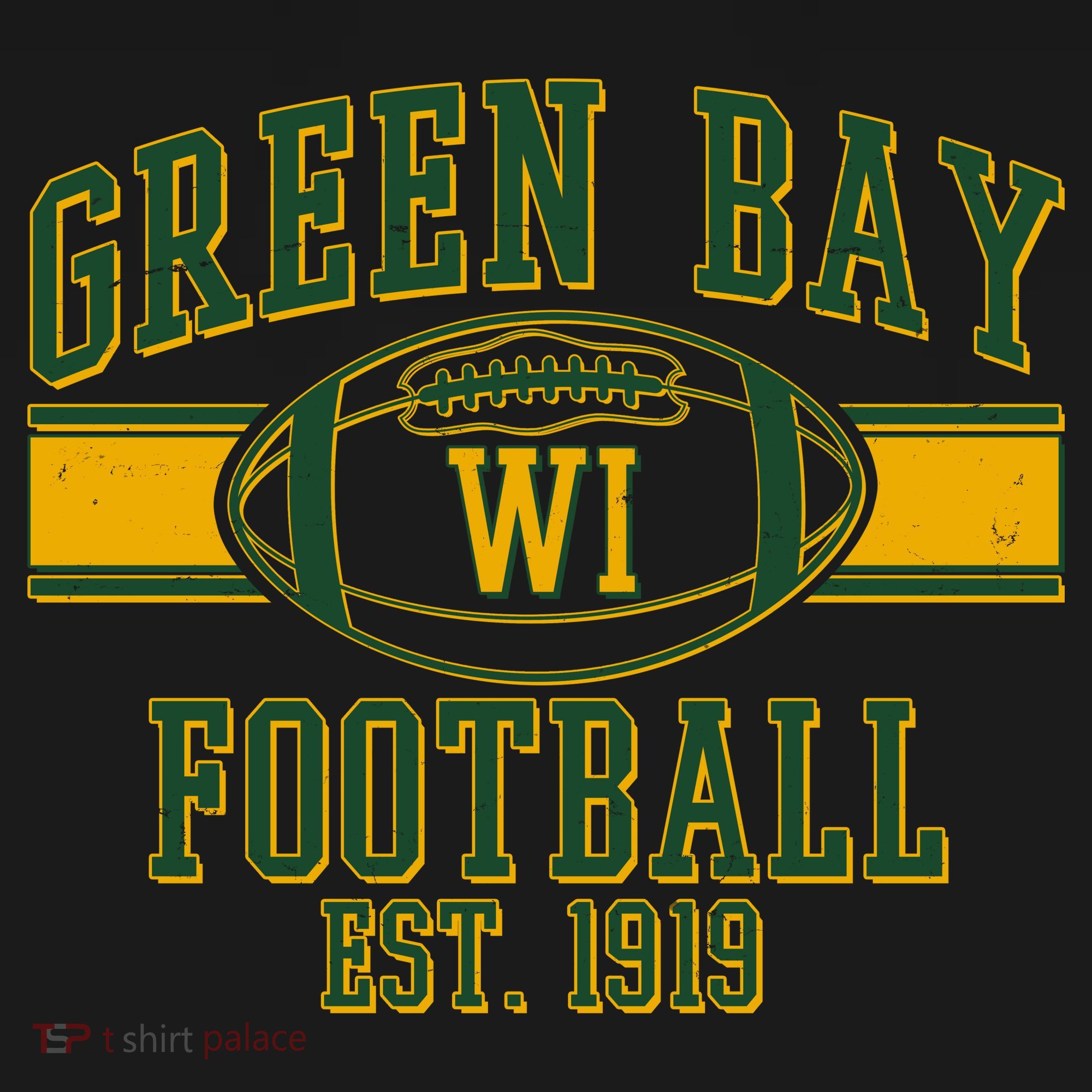 Green Bay Football EST 1919 Mousepad