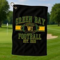 Green Bay Football EST 1919 Golf Towel thumb 1