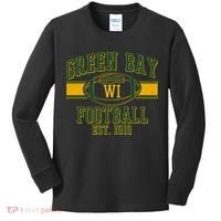 Green Bay Football EST 1919 Kids Long Sleeve Shirt thumb 0