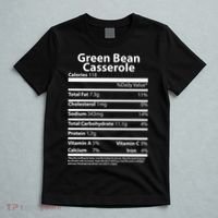 Green Bean Casserole Nutritional Facts Funny Thanksgiving T-Shirt thumb 5