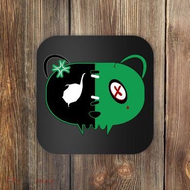 Green Bear Coaster