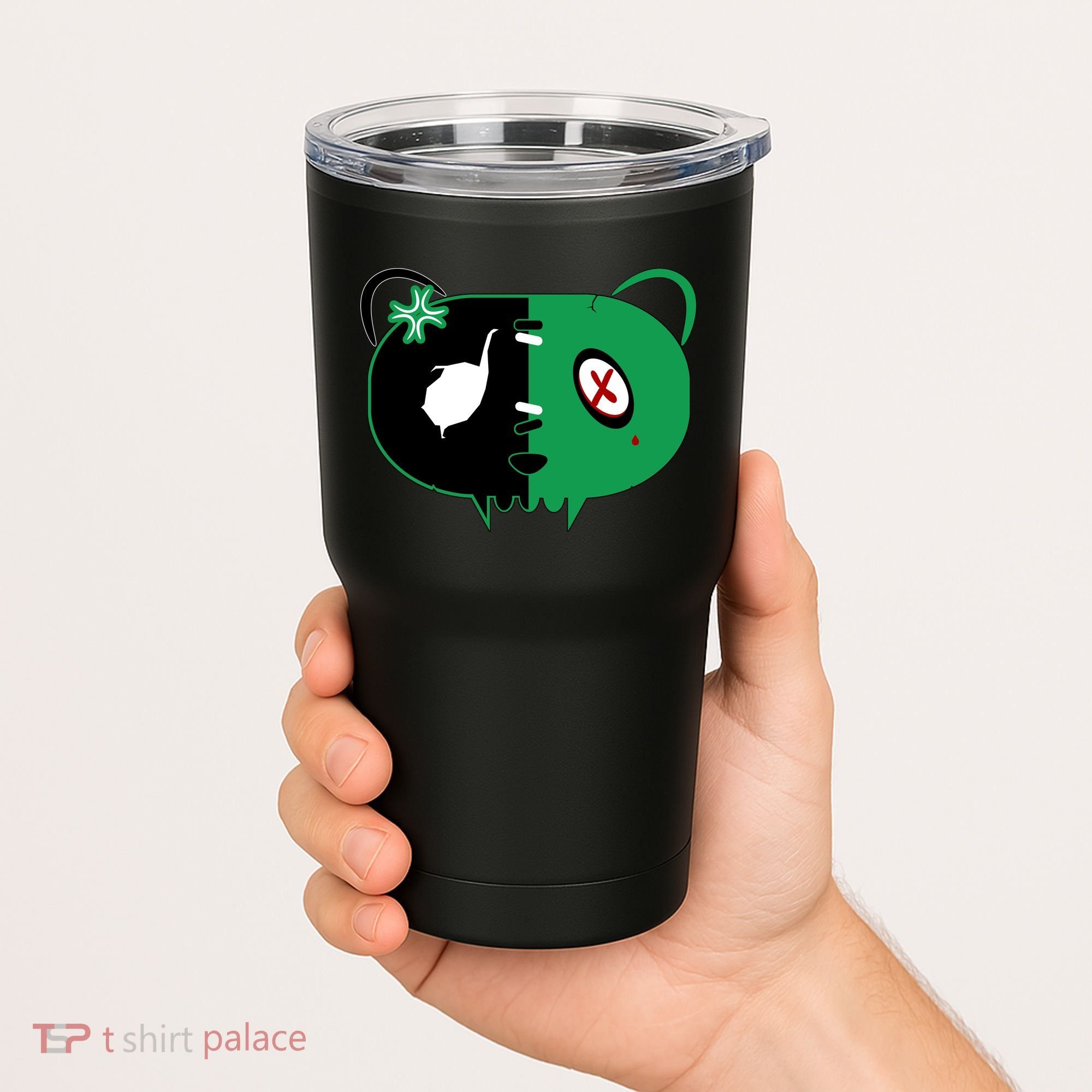 Green Bear Tumbler
