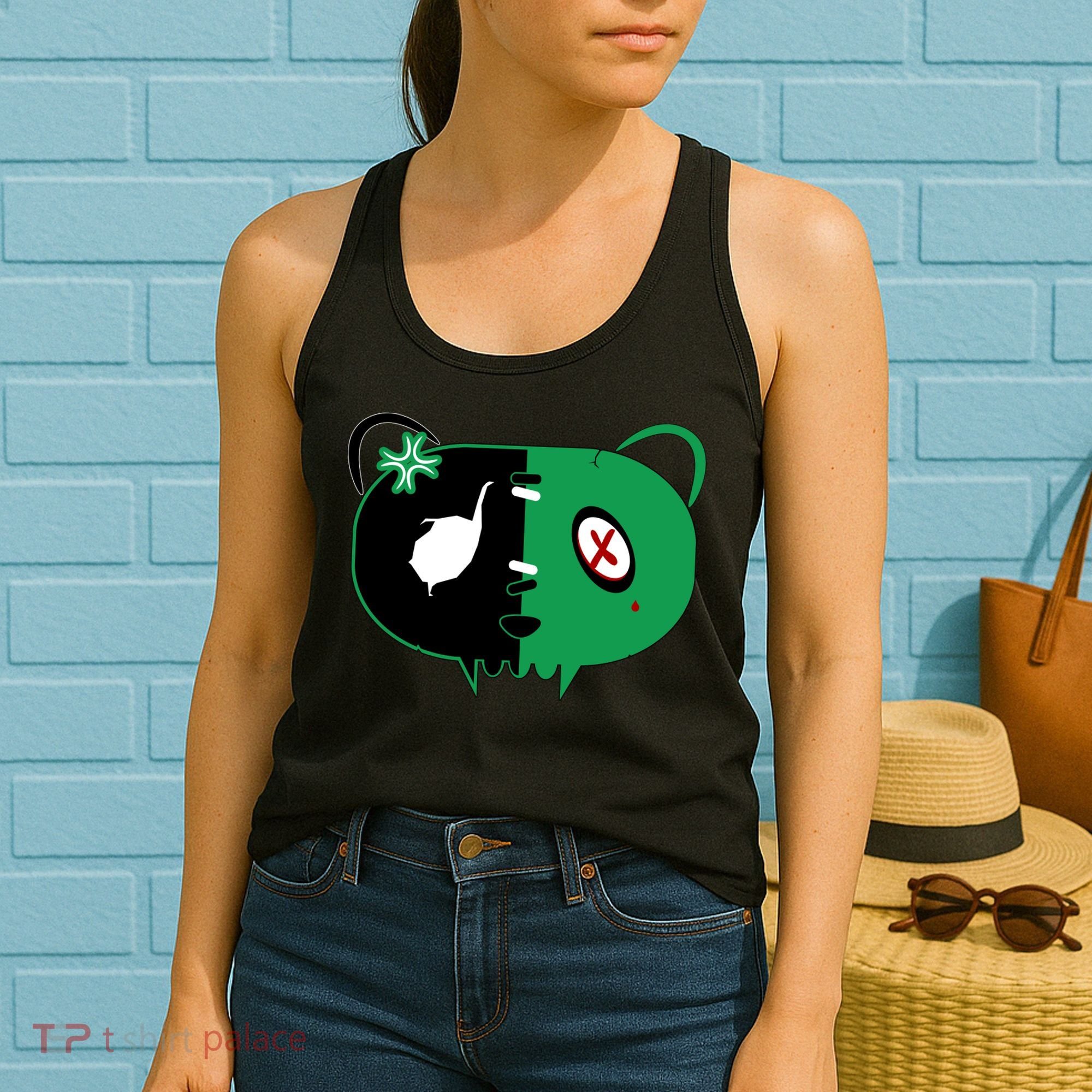 Green Bear Women's Tank Top
