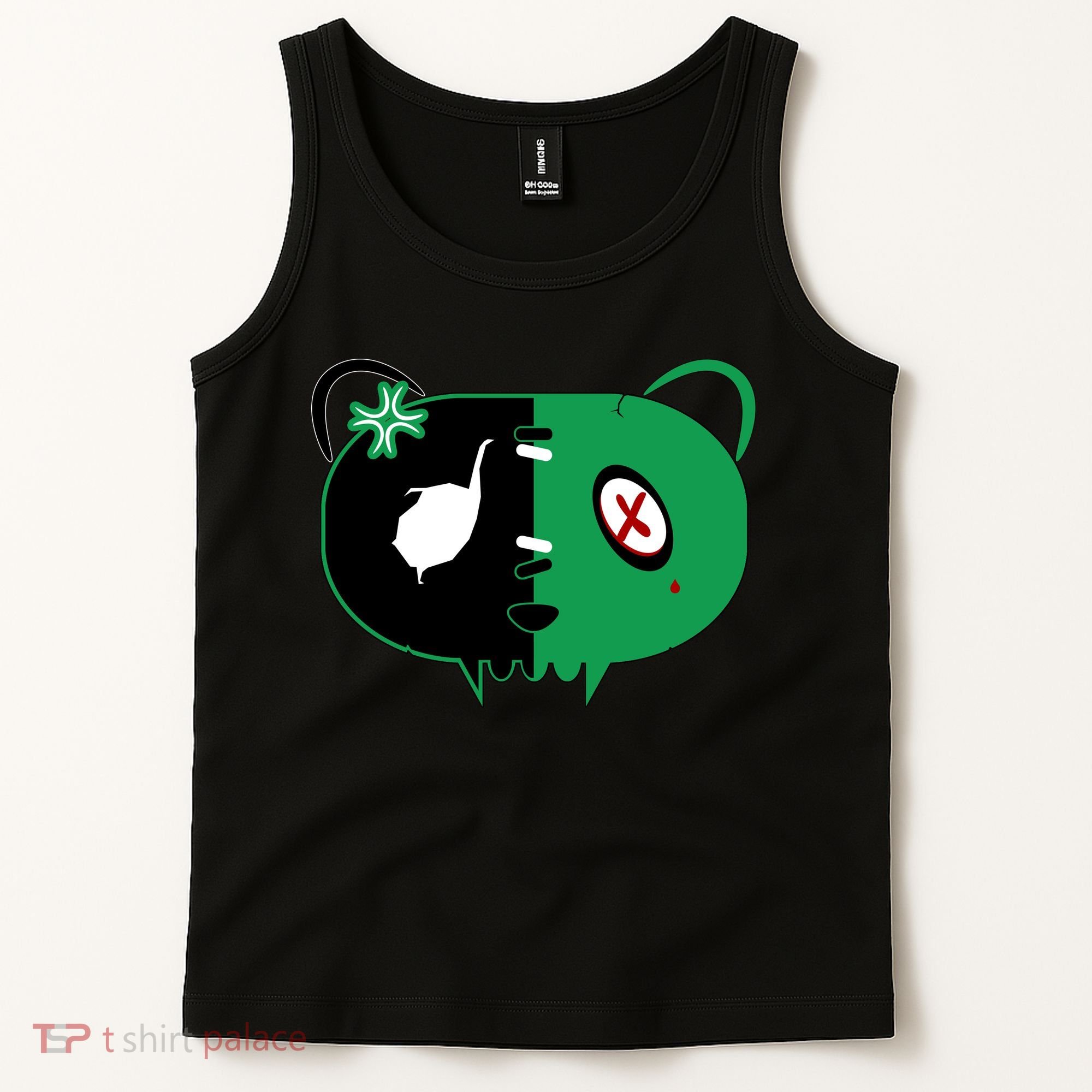 Green Bear Tank Top